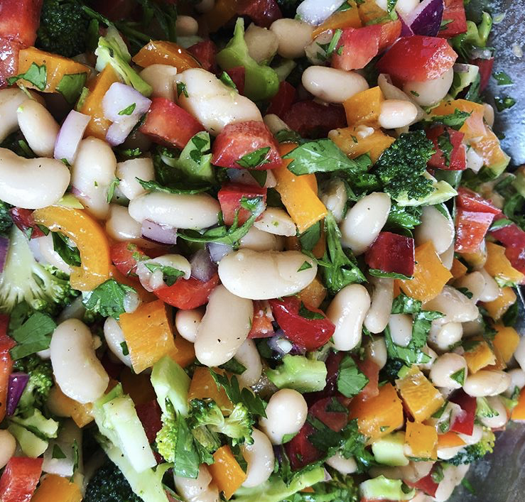 Cannellini Bean and Vegetable Salad