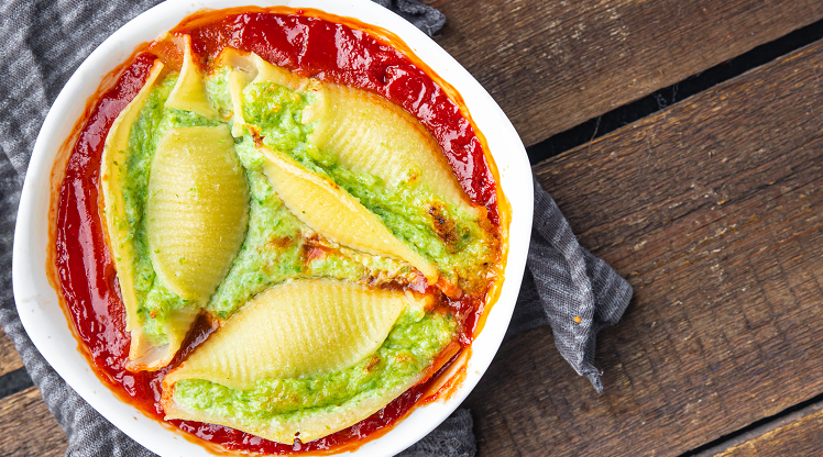 Spinach Stuffed Shells